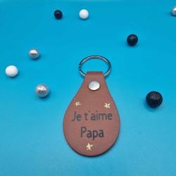 Porte-clé cuir