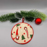 Bonhomme de neige chapeau rouge