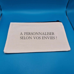 Pochette à personnaliser