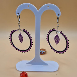 boucles d'oreilles en miyuki