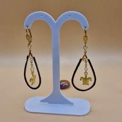 boucles d'oreilles Miyuki