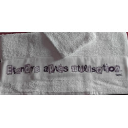 Etendre après utilisation...