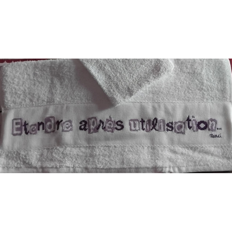 Etendre après utilisation...