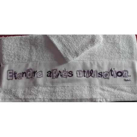 Etendre après utilisation...