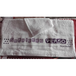 Serviette perso ...